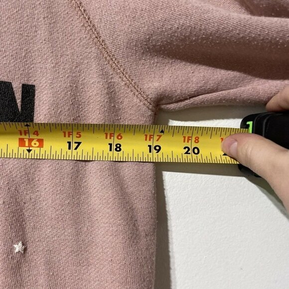 Junk Food Stay-Cation Pink Star Print Crew Neck Sweatshirt Size Small Loungewear - Picture 7 of 8